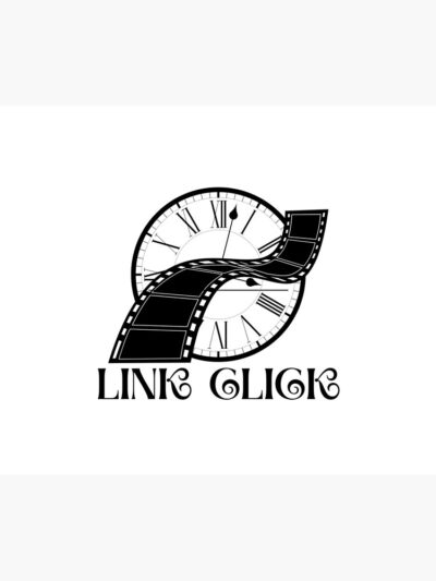 Alternative view of Shiguang Daili Ren Link Click Clock Throw Pillow