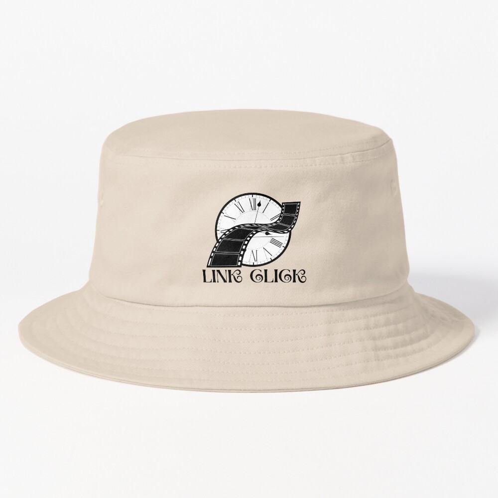 Shiguang Daili Ren Link Click Clock Bucket Hat