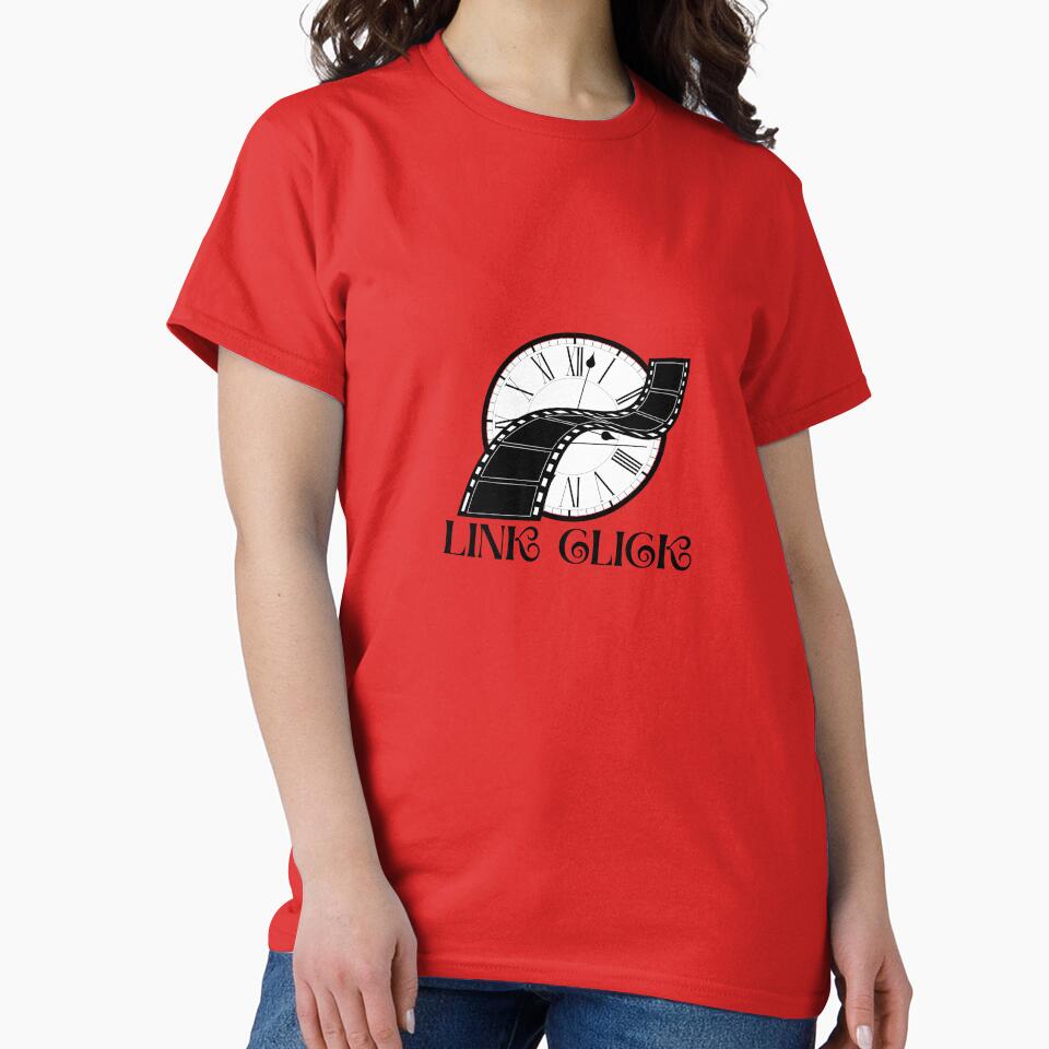 Shiguang Daili Ren Link Click Clock T-shirt