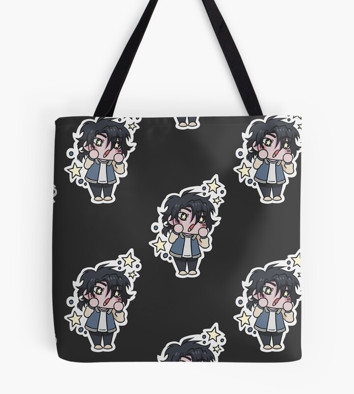 Collectible Classic Graphic Print Link Click Tote Bag