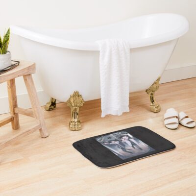 Alternative view of Modern Exclusive Design Edition Link Click Bath Mat