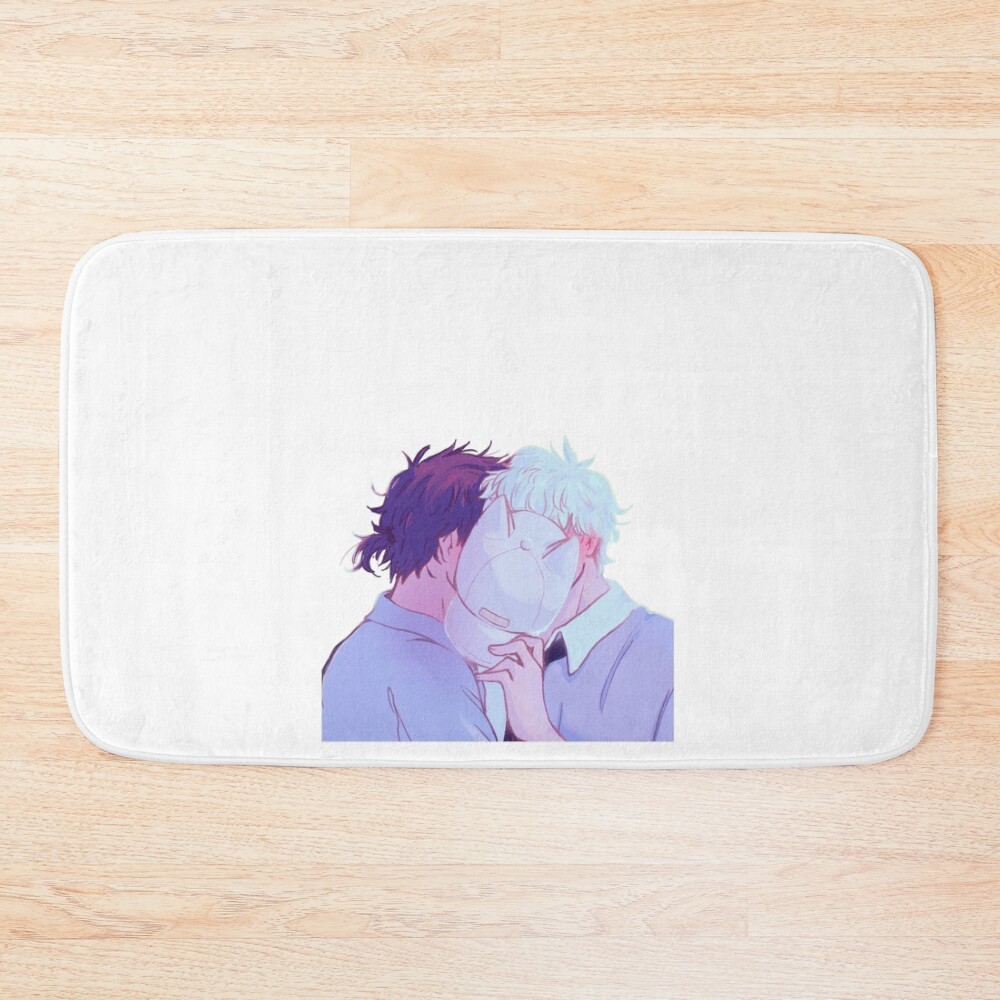 Shiguang Kitty Hat Kiss Bath Mat