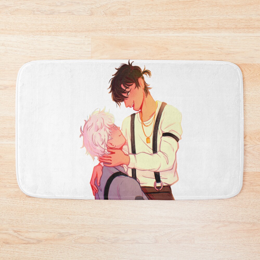 Collectible Classic Graphic Print Link Click Bath Mat
