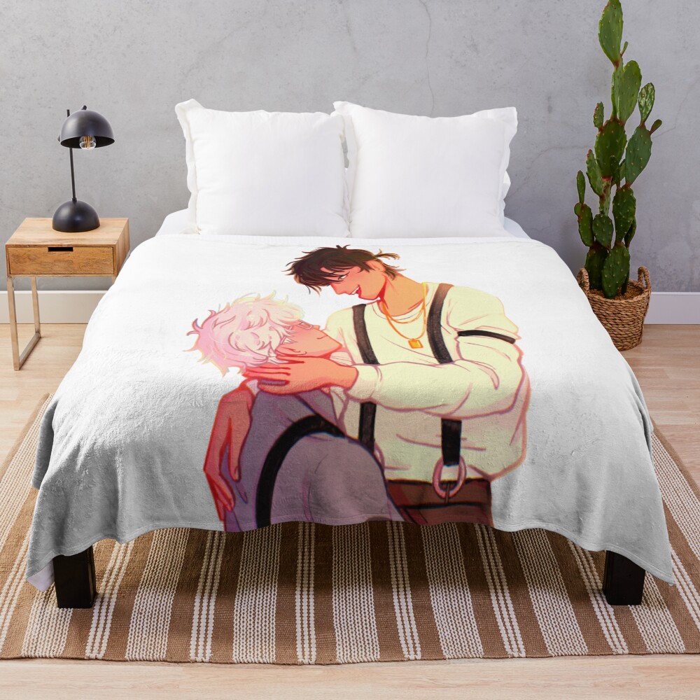 Collectible Classic Graphic Print Link Click Throw Blanket