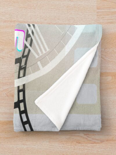 Alternative view of Vintage Classic Design  Link Click Throw Blanket