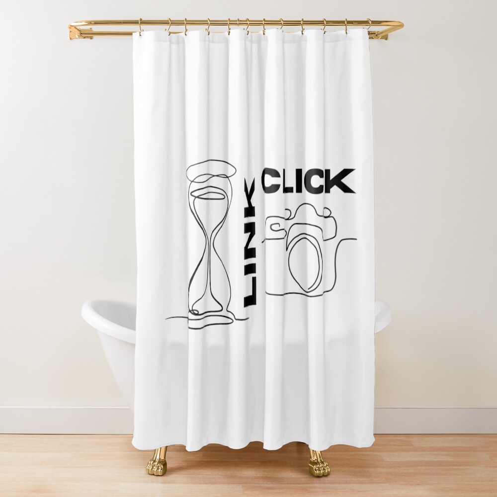Shiguang Daili Ren Or Link Click Shower Curtain