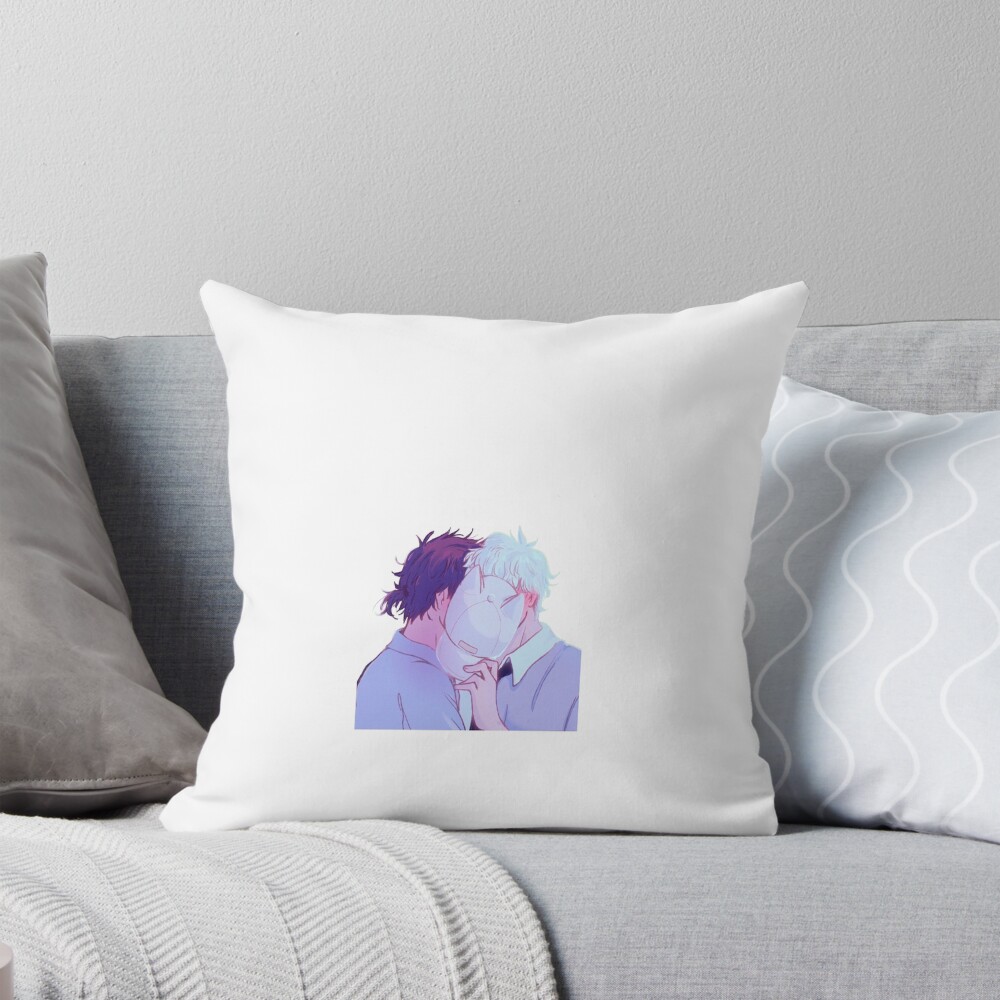 Shiguang Kitty Hat Kiss Throw Pillow