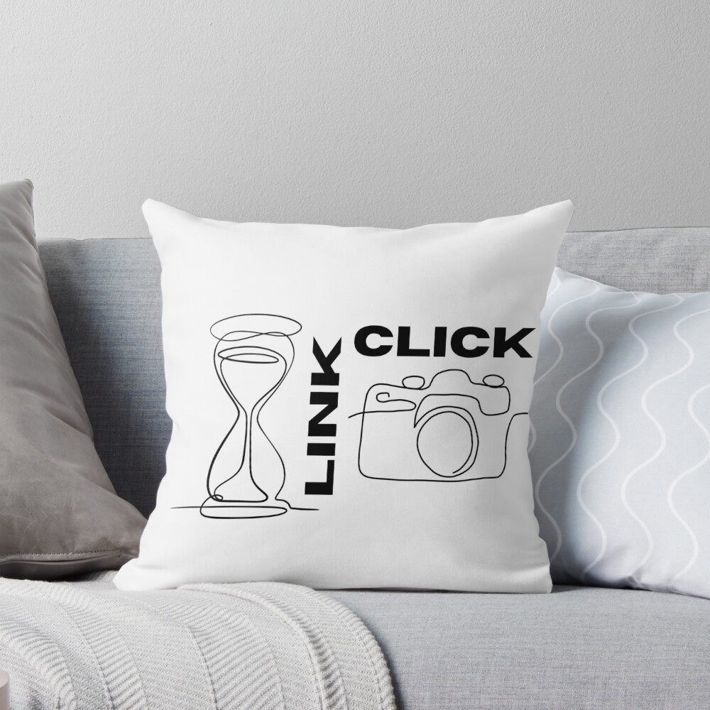 Shiguang Daili Ren Or Link Click Throw Pillow